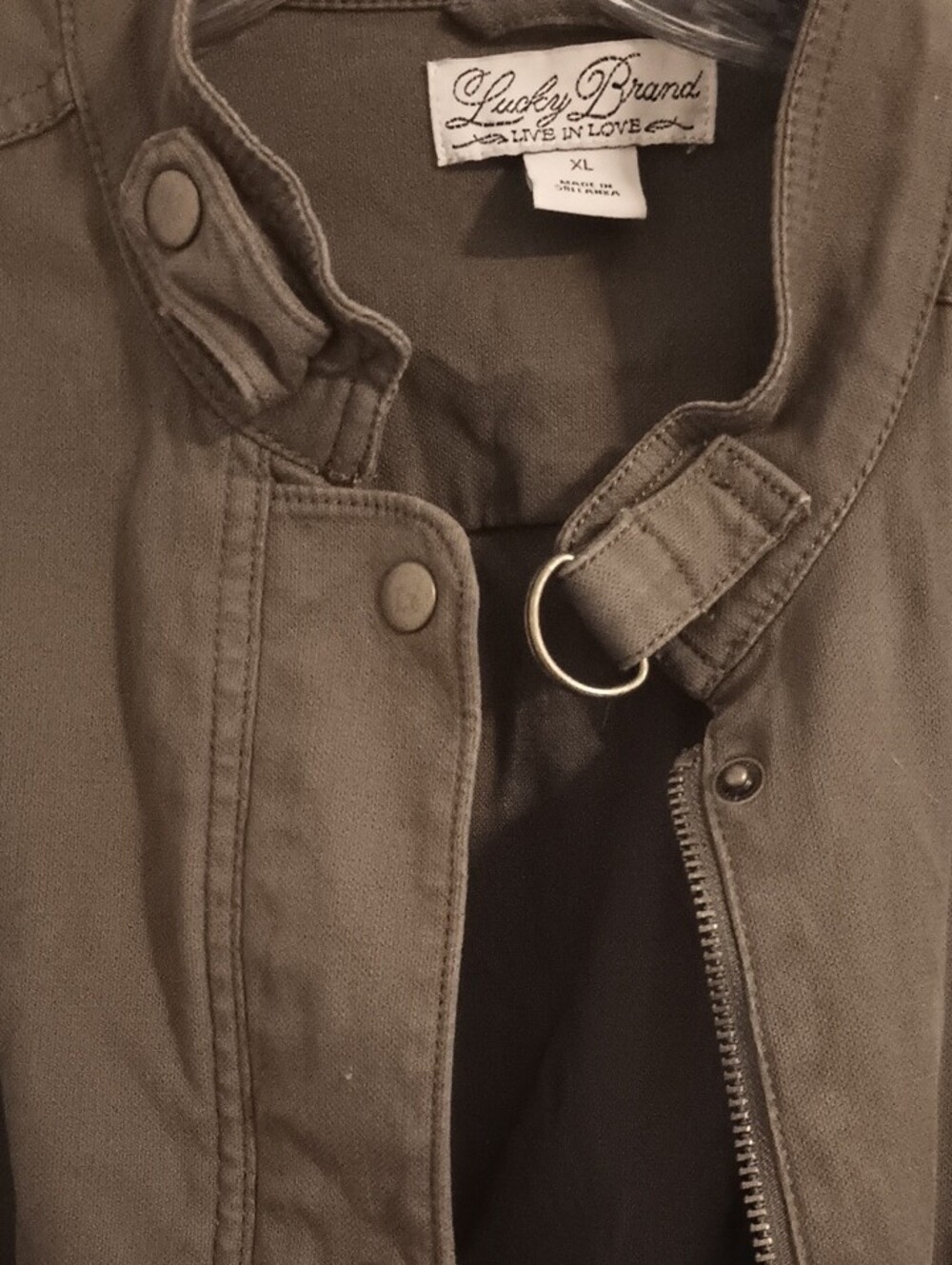 Lucky Brand Olive Green Utility Field Jacket - Picture 5 of 7